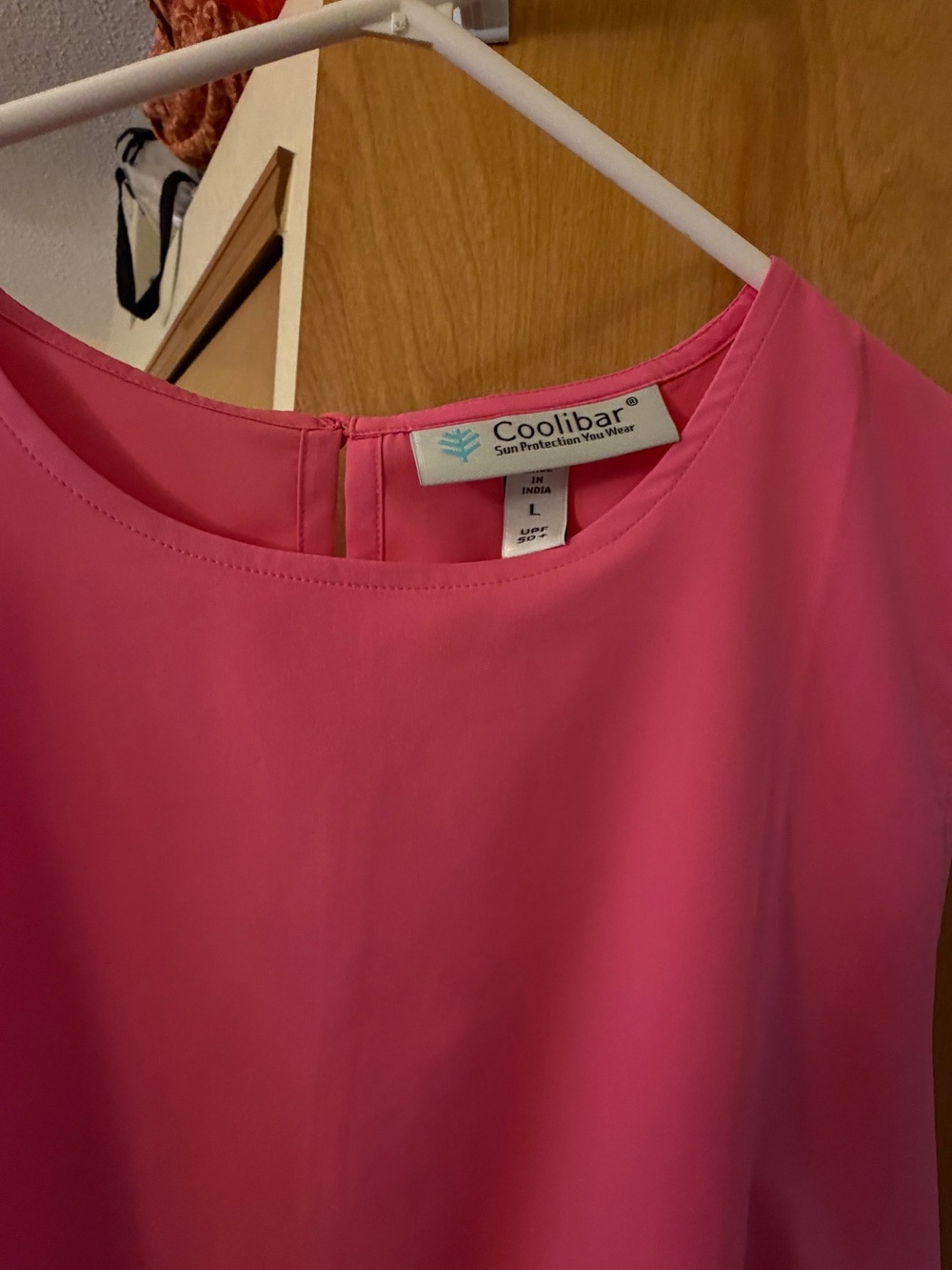 Coolibar Hot Pink Sun-Protective Sleeveless Top
